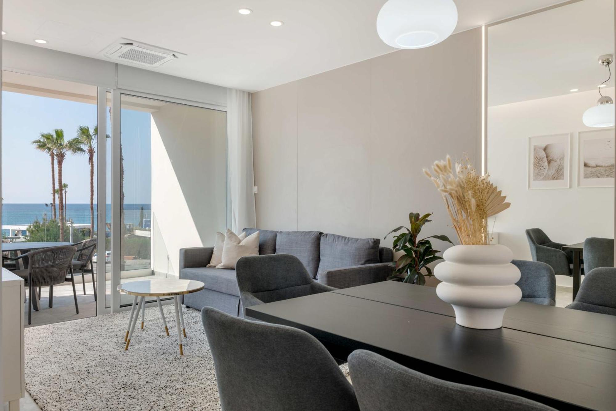 Apartamento Phaedrus Living: Seaview Luxury Flat Limnaria 150 Paphos Exterior foto